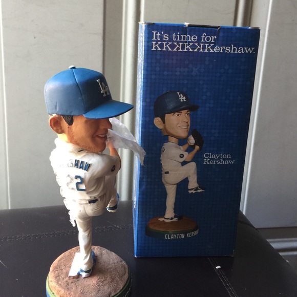 Dodgers Clayton Kershaw Bobble Head - Picture 3 of 5